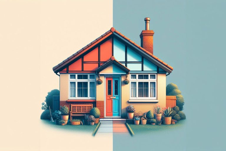 Typowy dom kupiony przez program Shared Ownership w UK